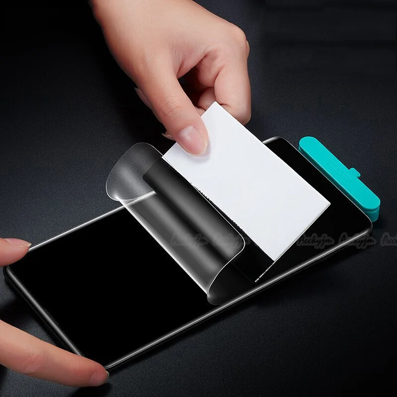 100 шт. Гидрогелевая пленка для Samsung Galaxy S10e S10 S9 S8 Plus Note 9 8 3D мягкая защитная экрана A7