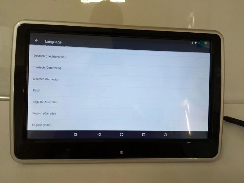 2 шт 10,1 дюймов Система Android 6.0.1 с wifi сенсорным экраном Автомобильный подголовник монитор MP5 плеер с USB/SD/Bluetooth/динамик
