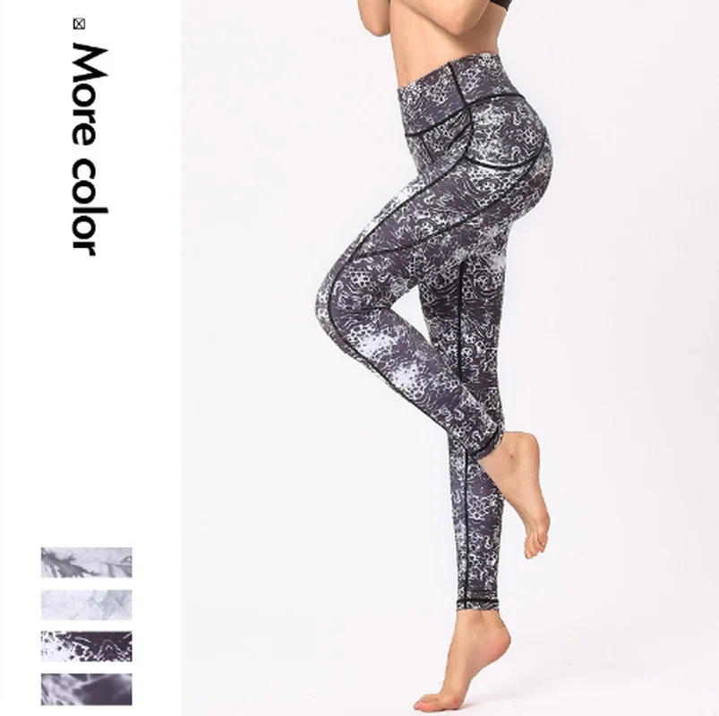 Женские брюки для тренировки Спортивные Леггинсы женская спортивная одежда