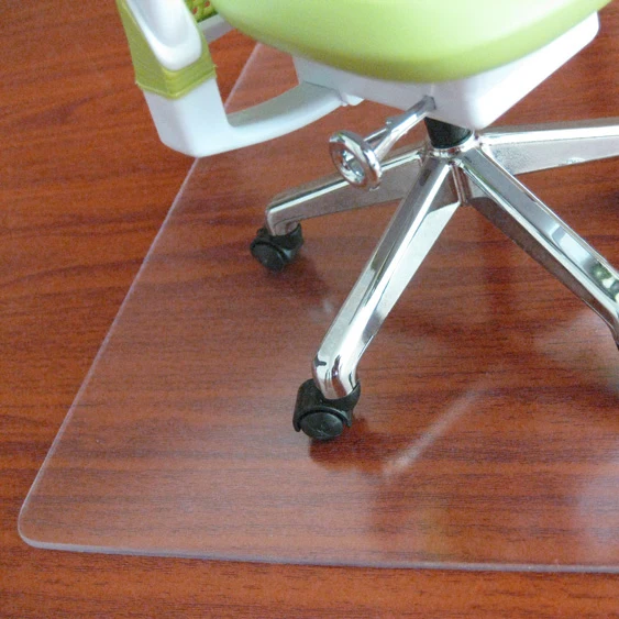 Новинка 2018 прозрачный деревянный защитный коврик для пола ПВХ Пластиковый