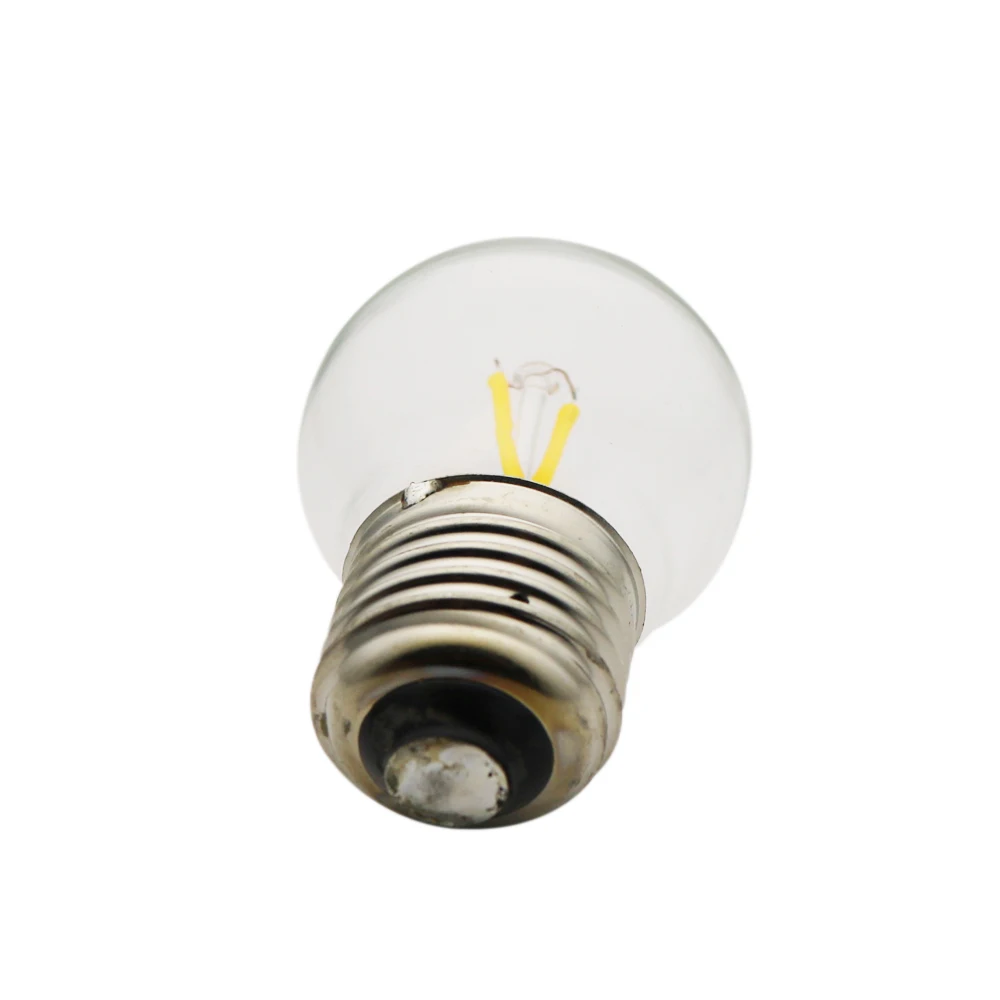 Светодиодная лампа E27 LED G45 AC220V 240В винтажный теплый белый 2 Вт 4 6 Эдисона