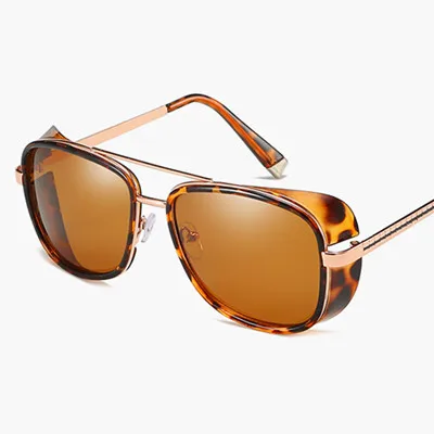 C8 Leopard.Brown Phoemix унисекс часы пробной серии солнцезащитные очки в стиле стимпанк Солнцезащитные очки Modis Oculos Железный человек Роскошные Для женщин Для мужчин Брендовая Дизайнерская обувь UV400 - Цвет линз: C8 Leopard.Brown