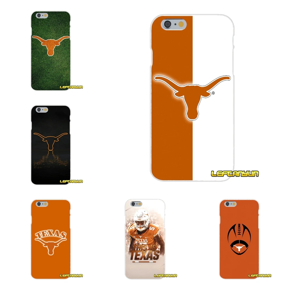 Texas Longhorns футбольные аксессуары чехлы для телефонов Huawei P Smart Mate Y6 Pro P8 P9 P10 Nova P20 Lite