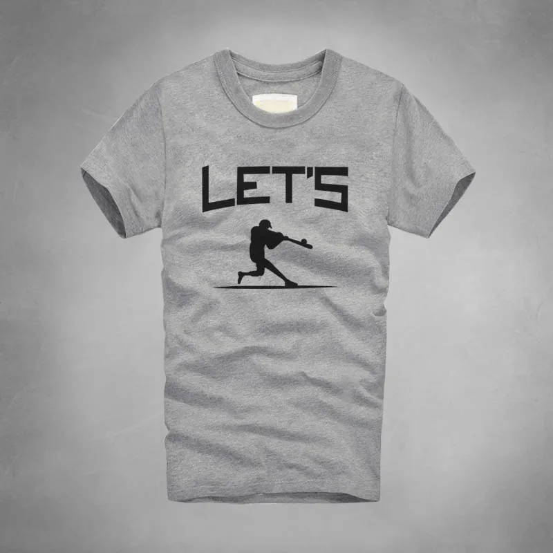 Новые летние спортивные дизайнерские футболки для мужчин с рисунком бейсбола