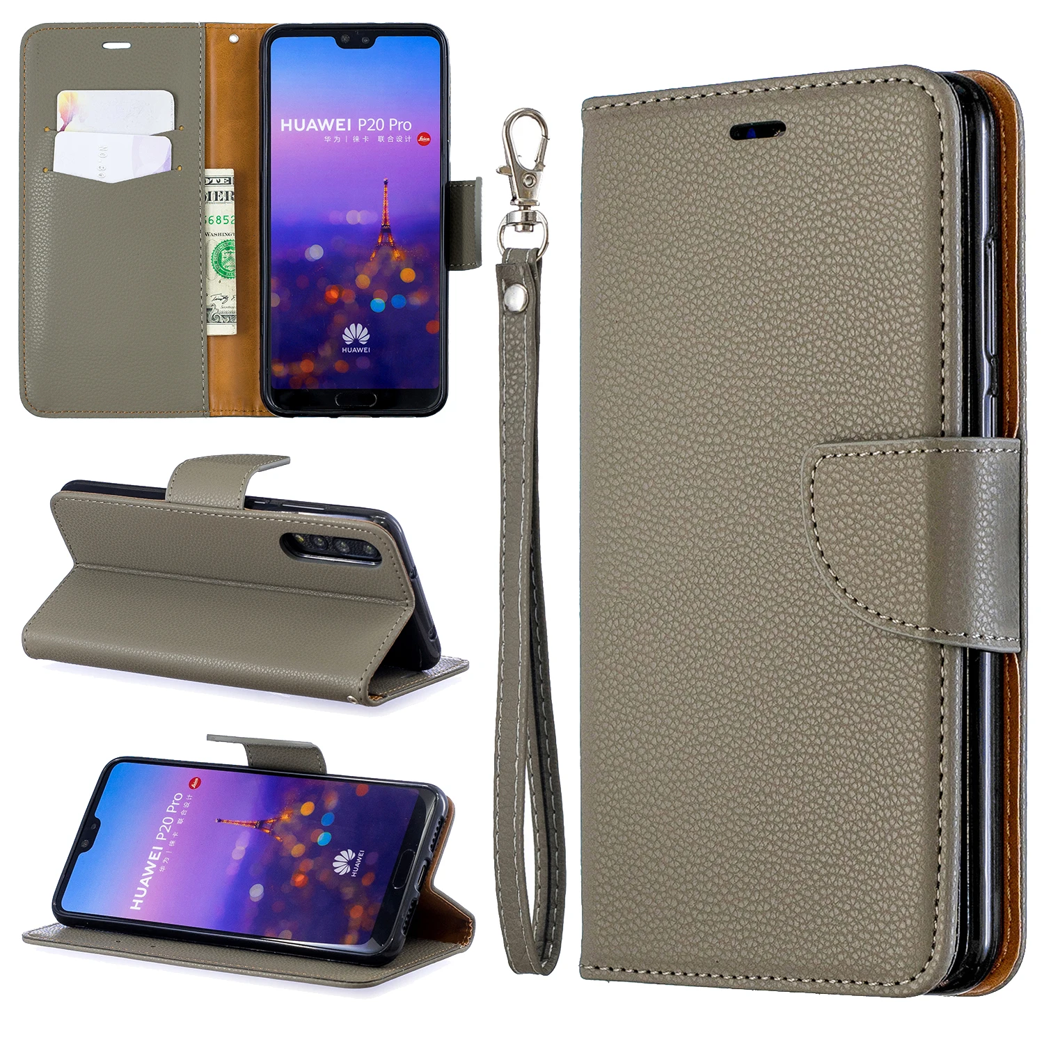 Чехол бумажник для huawei mate 20 Pro Y5 2018 P20 Lite P Smart Y7 Y6 Psmart Plus|Чехлы-книжки| |