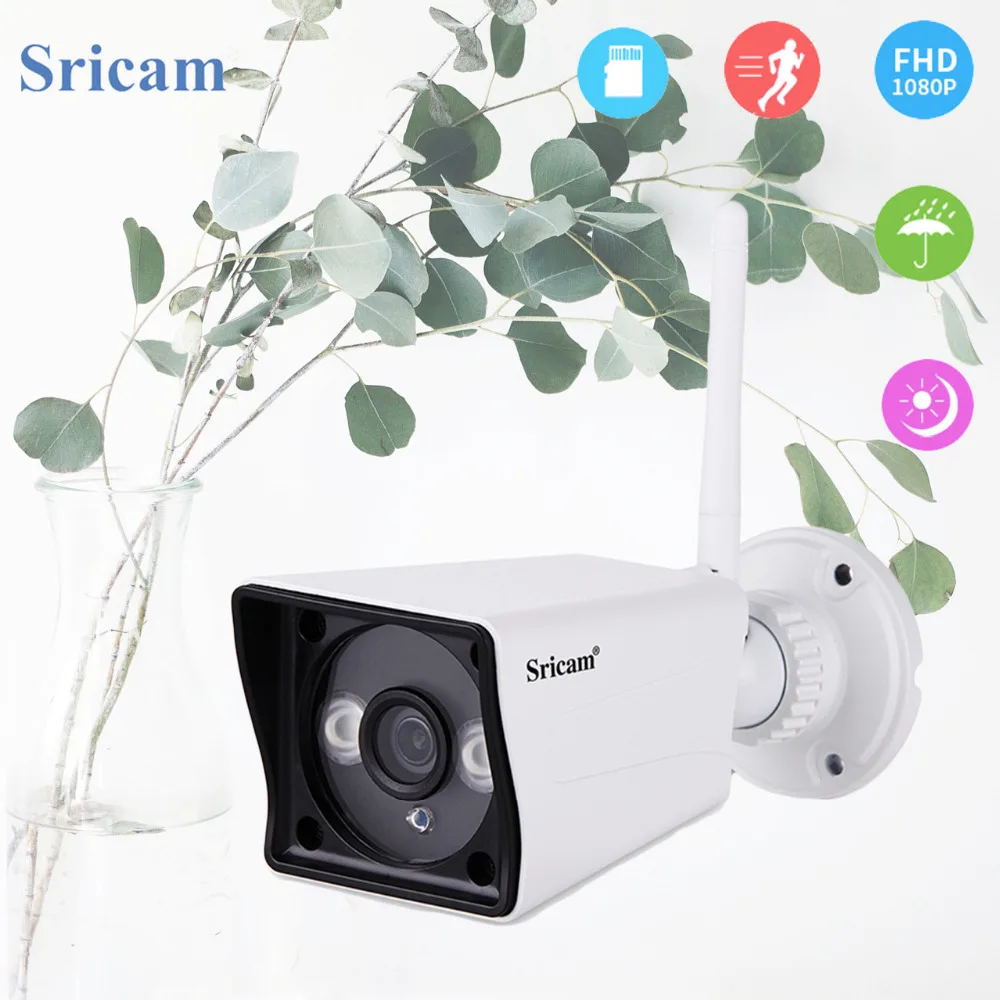 Sricam SP023 ip камера 1080P Wifi Onvif CCTV охранная наружная водонепроницаемая IP ночная версия