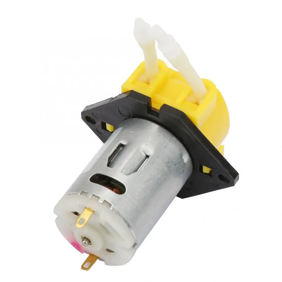 D-2 2*4 мм DC 24V DIY Перистальтический жидкостный насос дозирующий для лабораторного