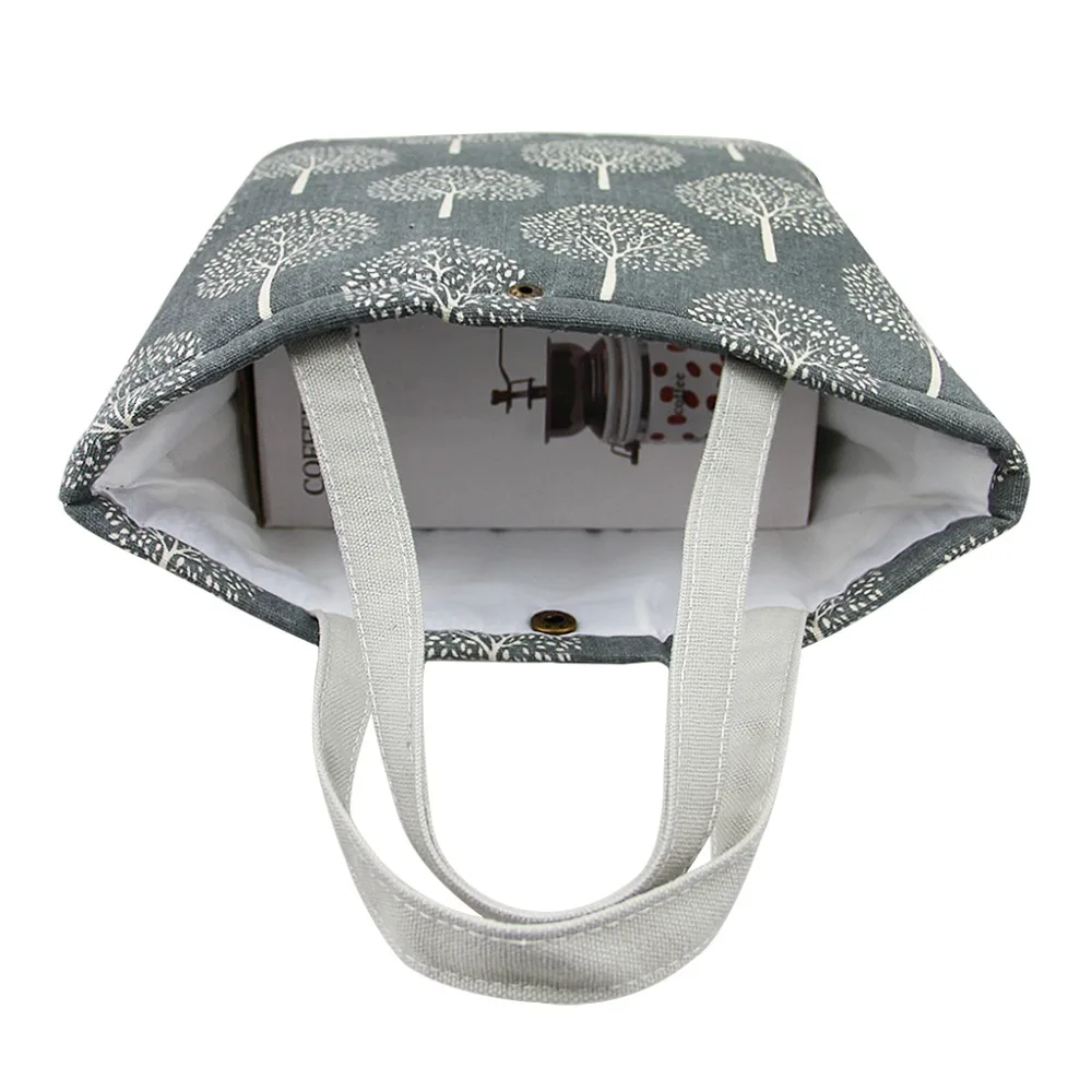 Портативный Термальность изолированные обед мешок Для женщин дети lunchbox складная