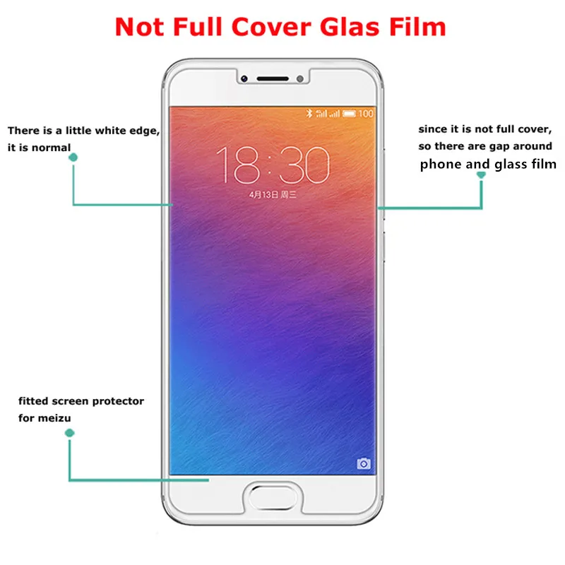 Защитное стекло для meizu u10 glass maisie m5 note m6 m3 5c Pro 5 7 temper закаленное защиты экрана |