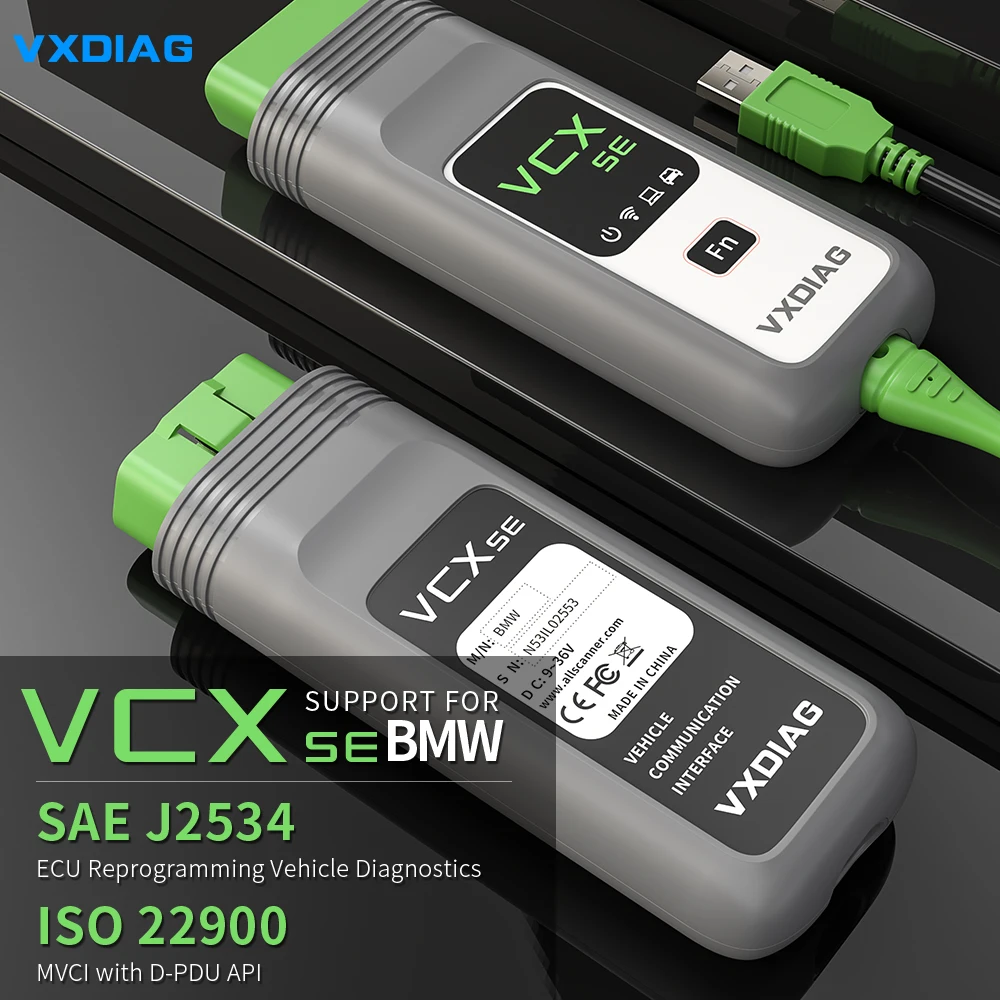 Диагностические инструменты VXDIAG VCX для BMW ICOM OBD2 сканер кодов неисправностей