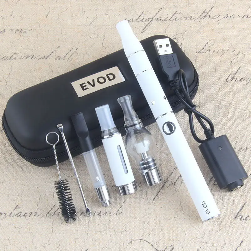 4 в 1 сухой испаритель Evod Mini Vape Kit травы воск Pen 650mah батарея MT3 CE3 Атомайзер|Батареи