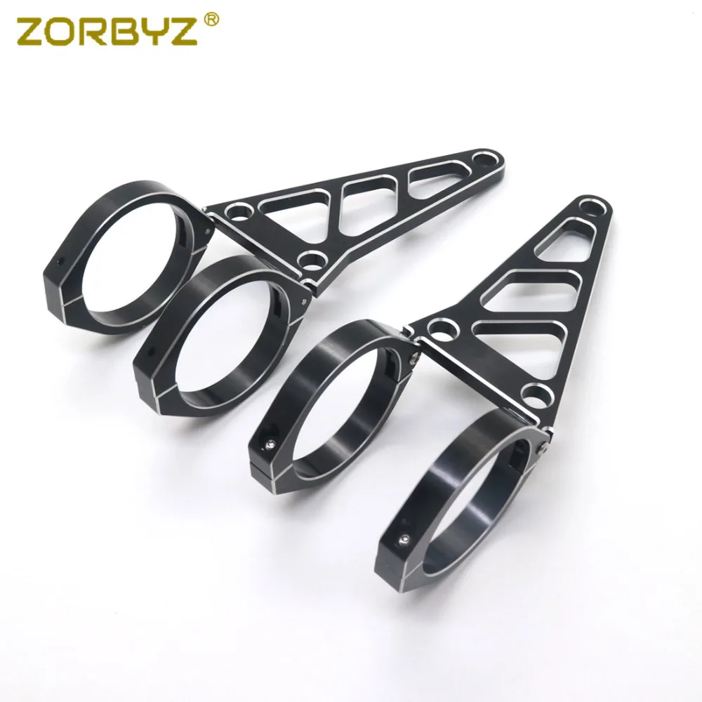 Zorbyz универсальные мотоциклетные 57 мм черный CNC кронштейн крепление для фары