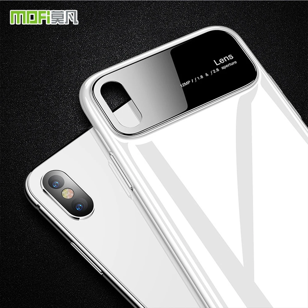 Оригинальный защитный чехол накладка MOFi из высокоалюминия для iPhone X с защитой от