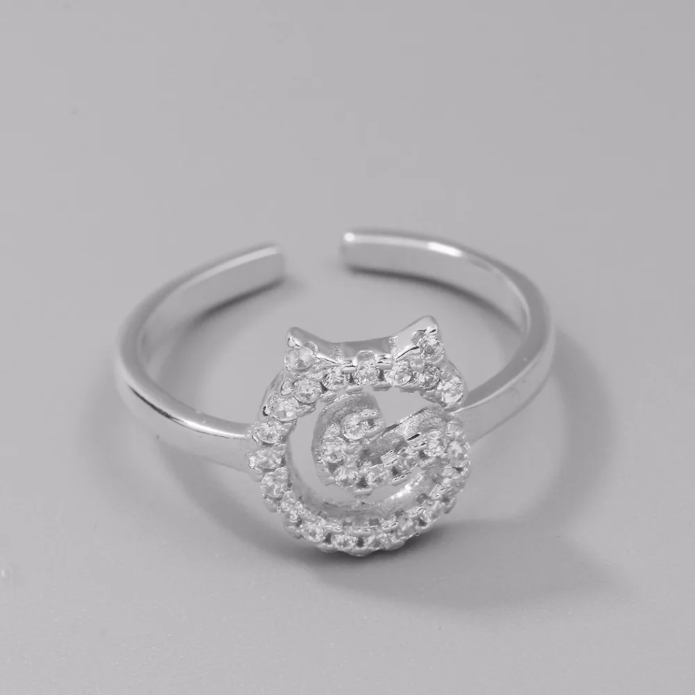 Чандлер смарт с капюшоном Китти Кэт котенок верхнее кольцо прозрачными