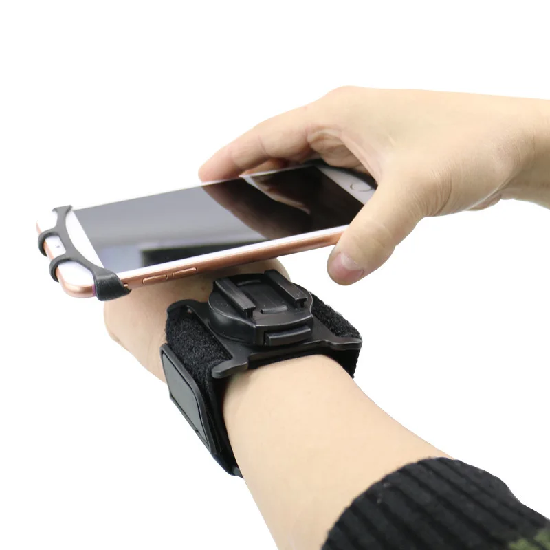 Rotatable outdoor sports mobile phone bag riding arm band fitness men and women wrist wrap | Мобильные телефоны и
