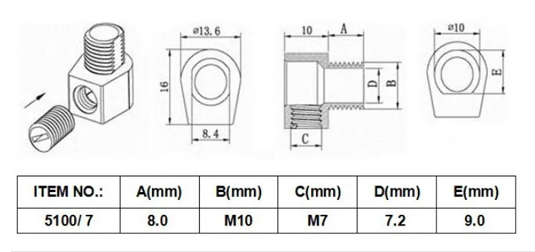 Зажим для провода с ограничением натяжения винтажного подвесного светильника