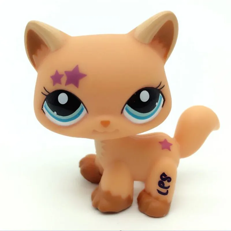 16 Pet Shop Lps игрушки собачья коллекция стоящая короткая шерсть кошка кокер спаниель колли такса Great Dane белый розовый Littlest животное - Цвет: 16
