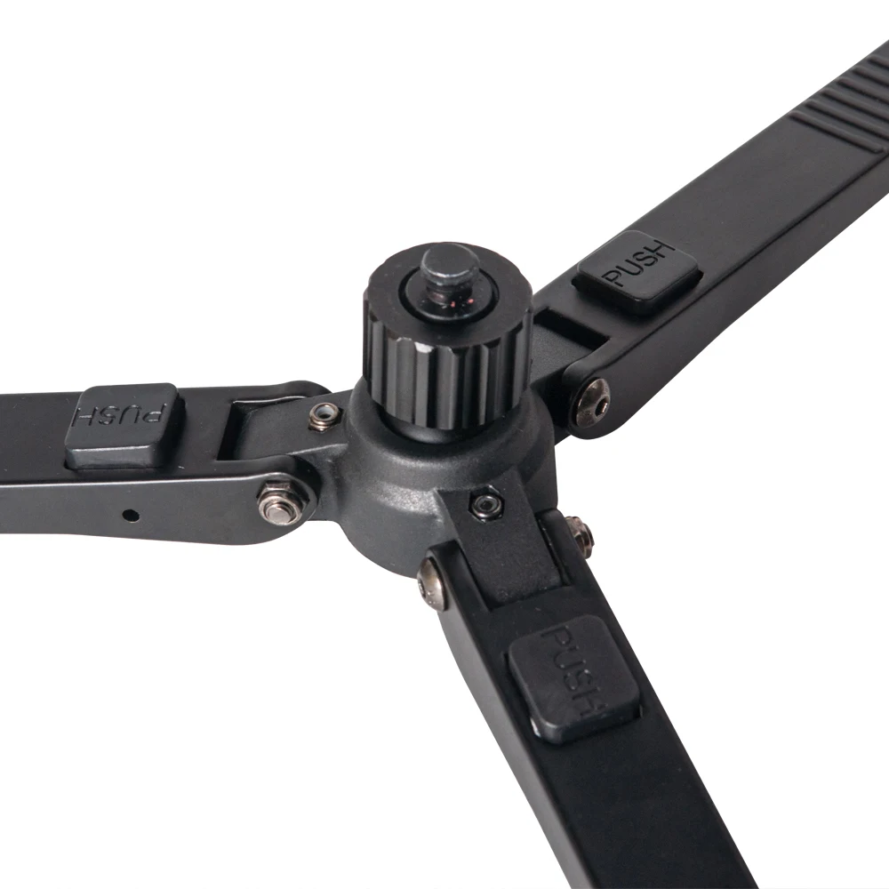 KINGJOY Official M3 Professional Aluminum Mini Table Tripod Legs Monopod for Tripod Head Selfie Stick Extendable phone Camera enlarge