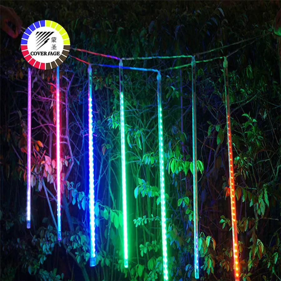 Coversage Navidad Fairy Luces Led Decoracion 50CM Meteor Garden Garland Christmas Tree Decorative Light Outdoor Lights | Освещение