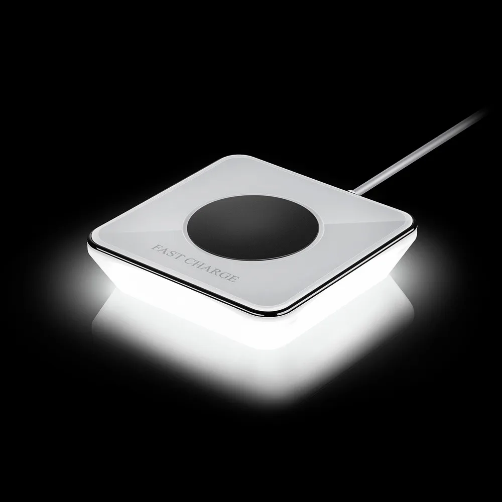 EPULA Wireless Charger For iPhone 8 Plus / X Fast Charging Samsung S8 Edge S7 Nexus5 Lumia 1520 Qi | Электроника
