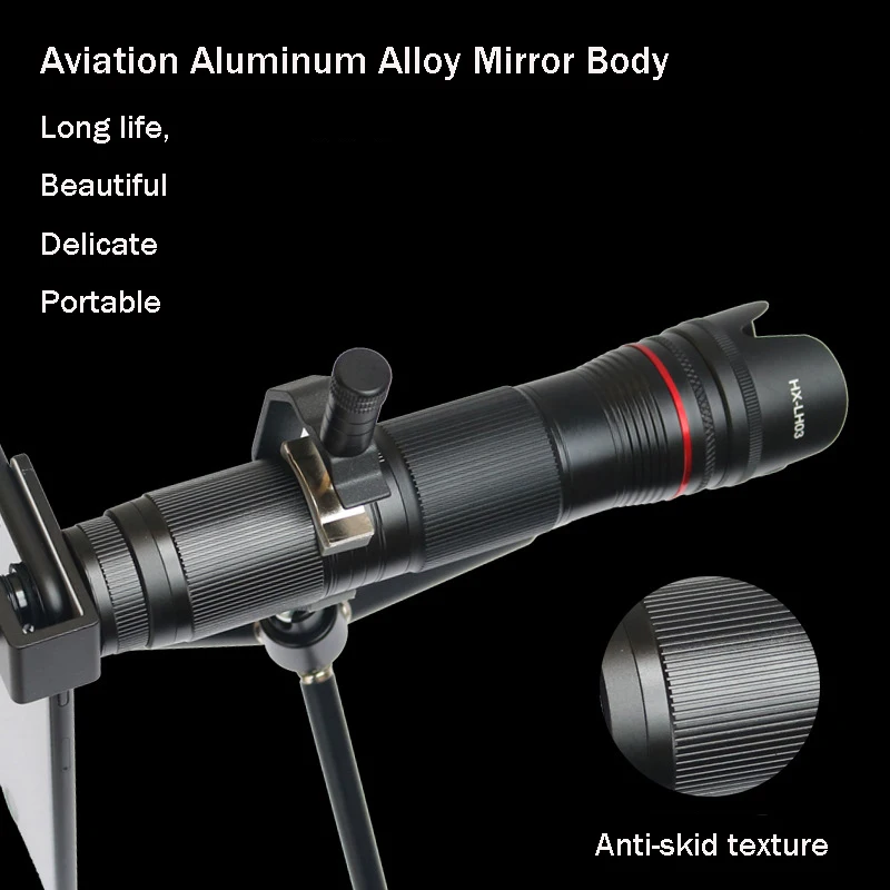 Телескопическая камера Монокуляр с Bluetooth управлением 4K HD Spyglass 16X 35X зум объектив 3