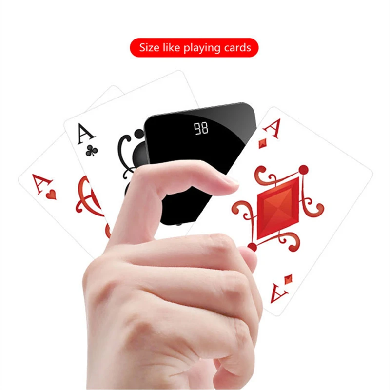 

8000mAh Qi Wireless Charger Dual USB Portable Mini Power Bank For iPhone Samsung Wireless Fast Charging External Metal Powerbank