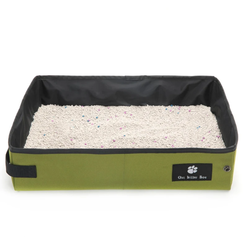 Подстилка для кошек из ткани Оксфорд складной кошачий наполнитель уличный