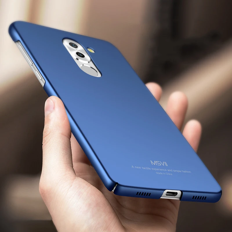 Чехол для Huawei honor 6X case MSVII Brand coque huawei GR5 2017 slim hard PC Back Cover For mate 9 lite phone|Бамперы| |