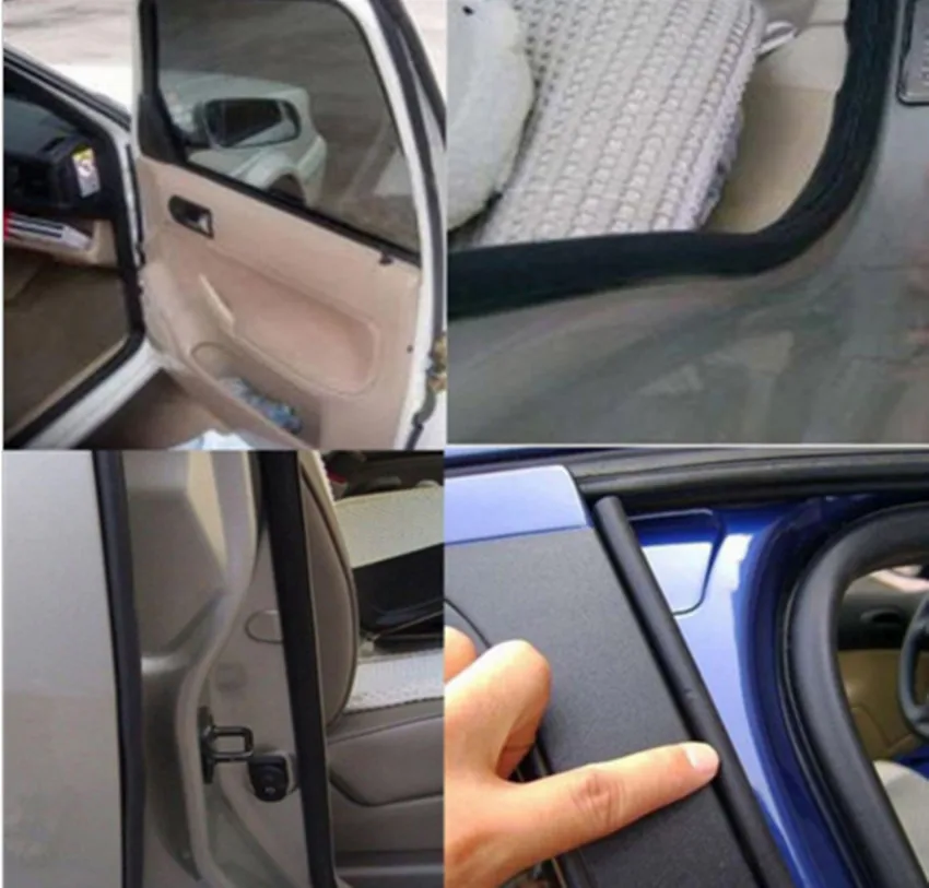

5Meter Big D Rubber Seals Car Door Seal Noise Sound Insulation Noise Waterproof Car Door Sealing Rubber