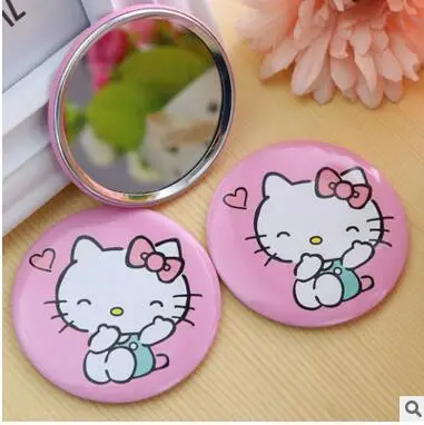(30 шт./лот) Kawaii Мультфильм умственный домашний Макияж круглое зеркало|round mirror|mirror