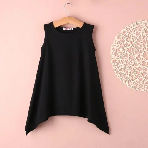 2016 New fashion Summer baby kids girls dress cotton sleeveless dresses children clothes vestidos infantis | Детская одежда и