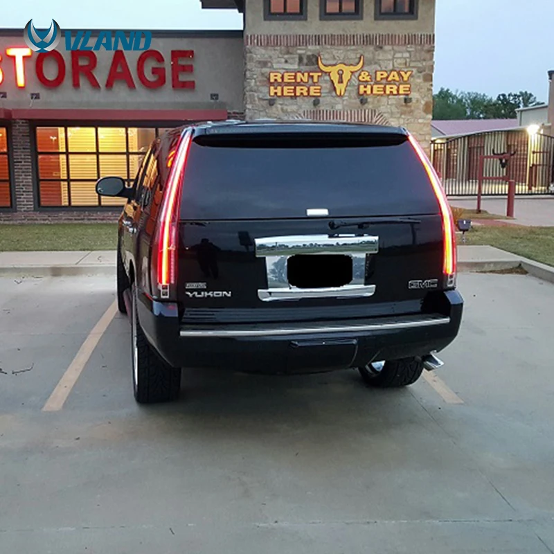 Автомобильный светодиодный задний фонарь для 2007- Chevy Tahoe Suburban GMC Yukon светодиодный задний фонарь для Cadillac Escalade style