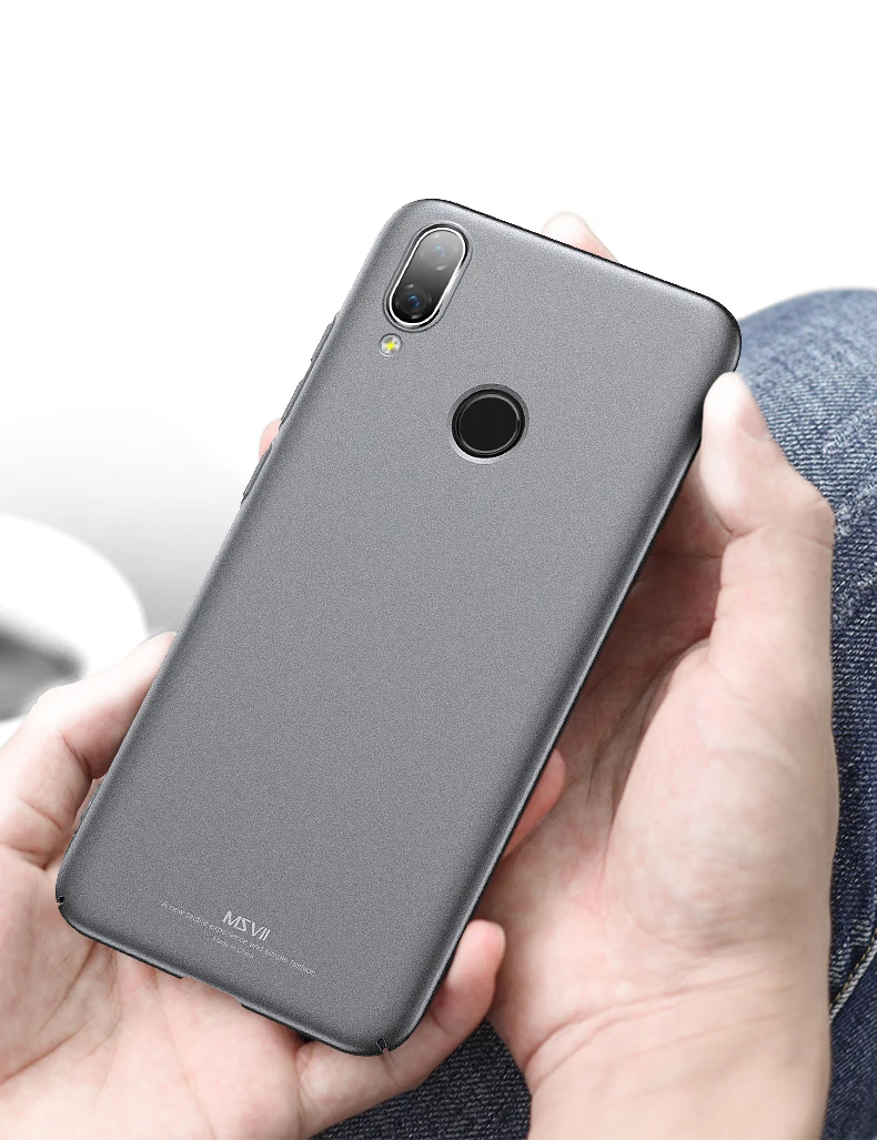 Чехол Msvii для huawei P Smart чехол тонкий матовый Coque P Smart+ Чехол Жесткий PC чехол для huawei P Smart Plus чехол s