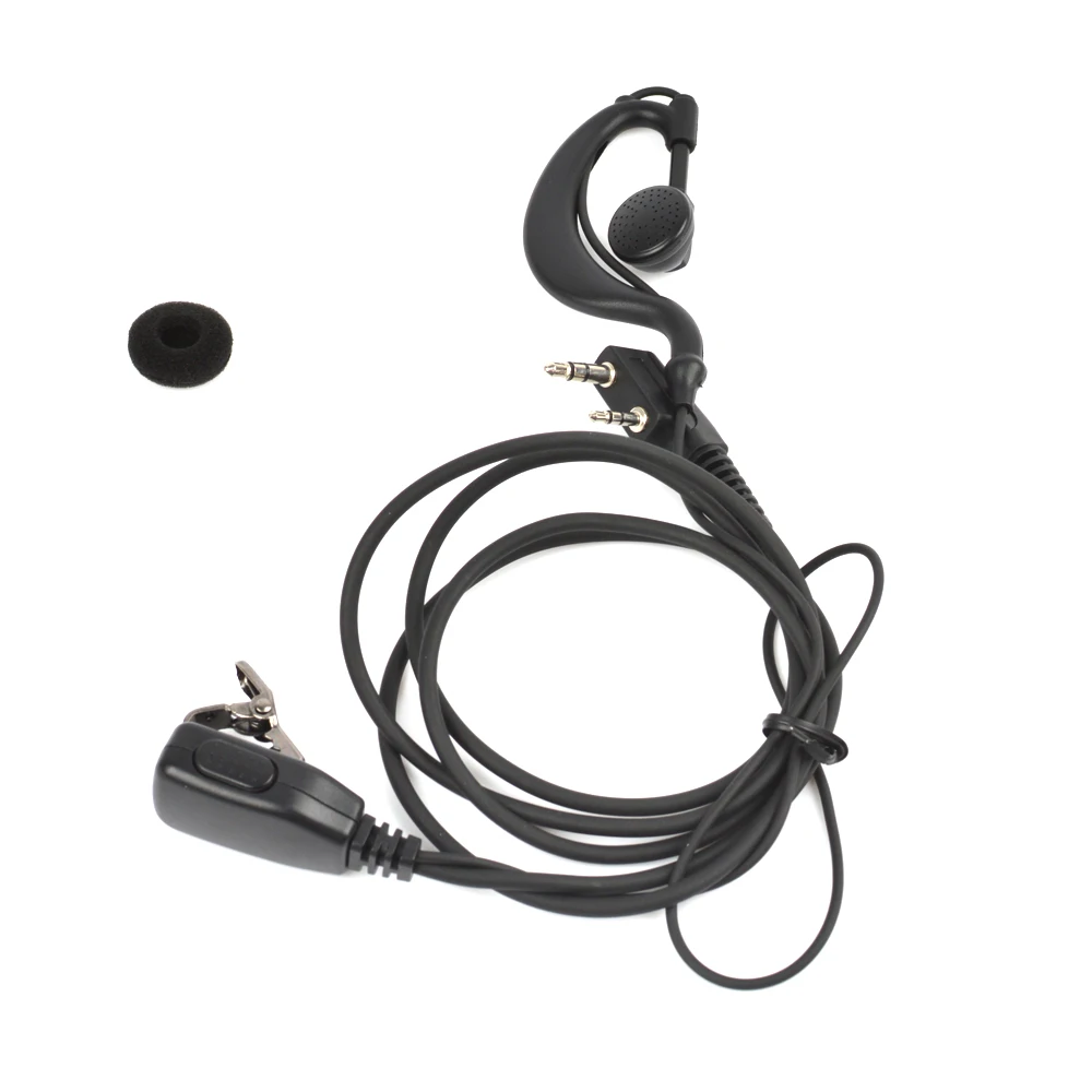 2 шт. HYS NA-G04H-S G-образная форма портативная рация с наушниками наушники