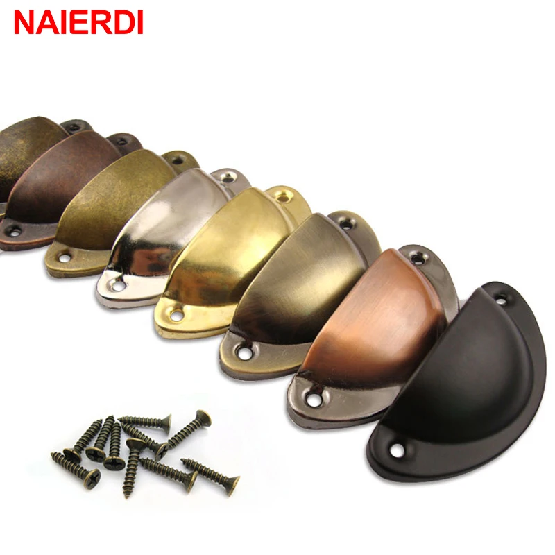 NAIERDI 20 шт. металлическая ручка для двери в стиле ретро|handle scale|handle drawerhandle wardrobe |