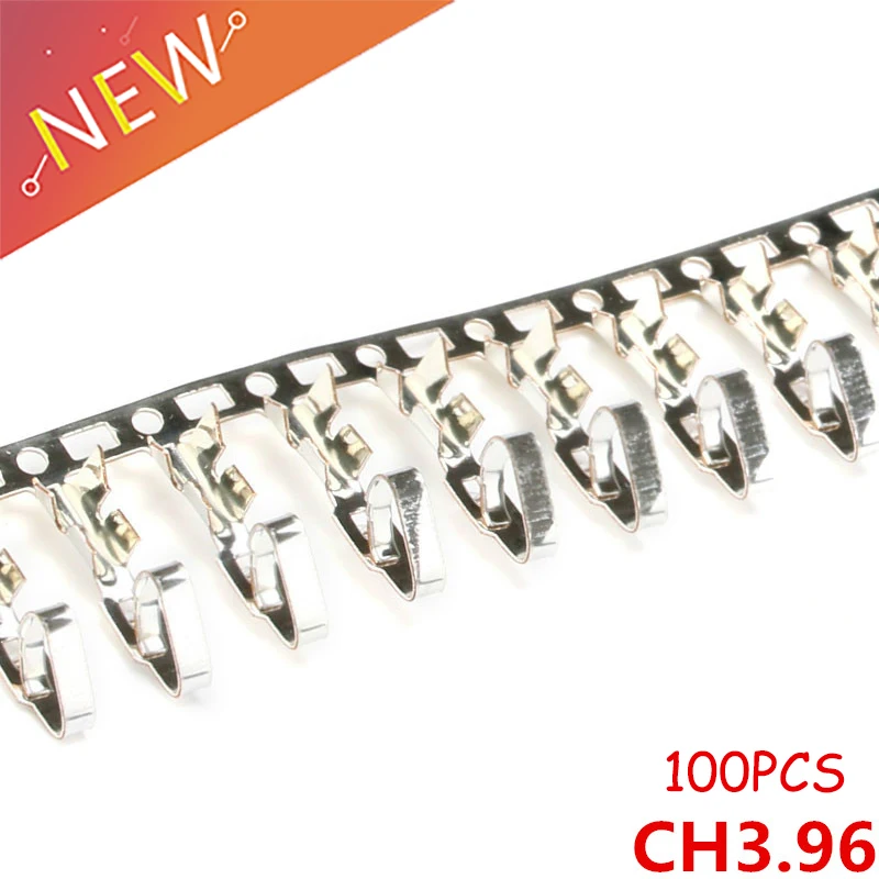100 шт. разъем CH3.96 Molex 3 96 клеммные разъемы шаг: мм провод кабель корпус женский