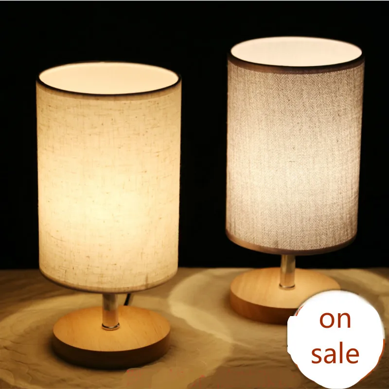 Современная модная простая искусственная ткань деревянный светодиодный