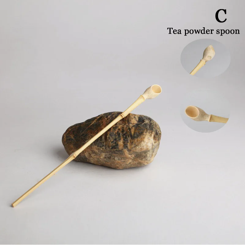 Bamboo Tea Whisk Matcha Point Green Tea Powder Appliance Matching Tool Matcha brushing tool Kitchen Bar Supplies XH8Z