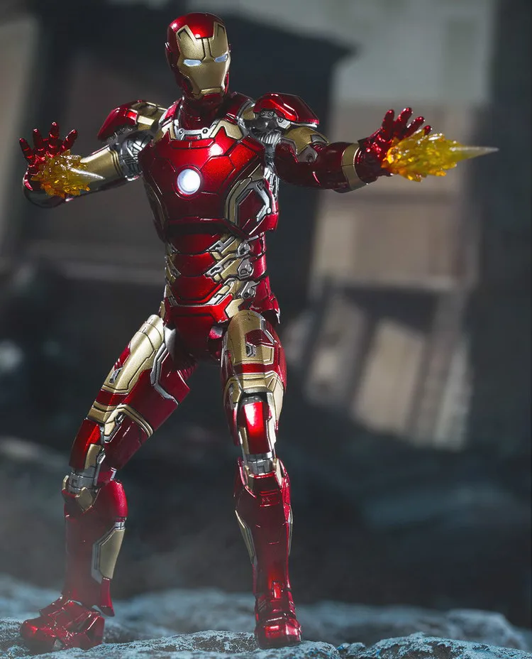 Коллекционная фигурка из 1/12 сплава Ultron Ironman MK43 MK42 для поклонников, подарок на праздник