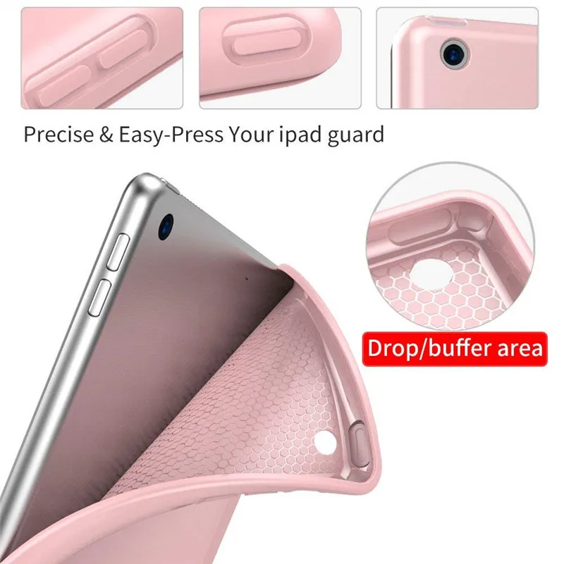 Чехол для ipad mini 4 чехол силиконовый мягкий из искусственной кожи с автоматическим
