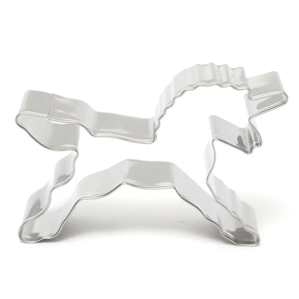 1 шт. нержавеющая сталь лошадь печенья резак формы украшения торта бисквит форма