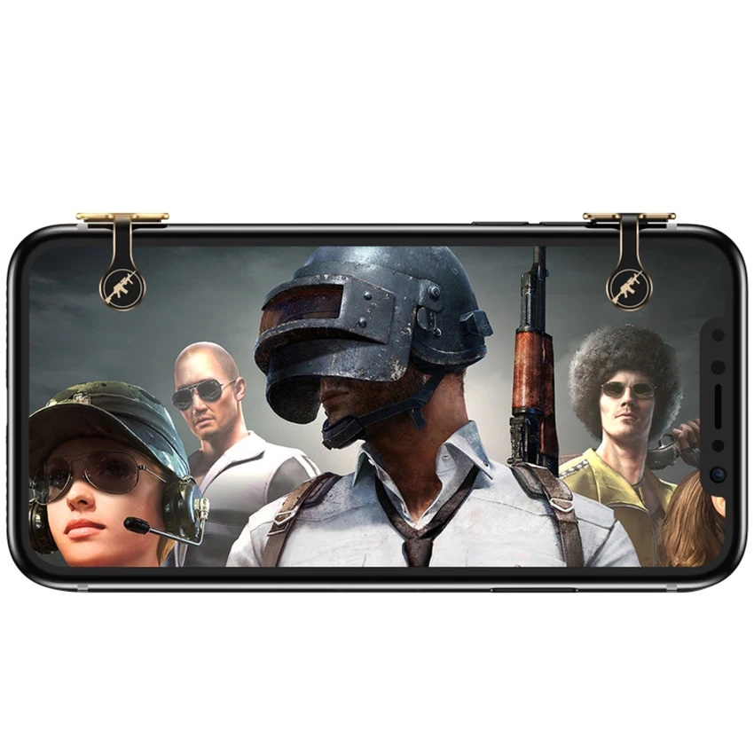 Стиль шлема для игр PUBG mibile геймпад телефона с триггером кнопка огня клавиша
