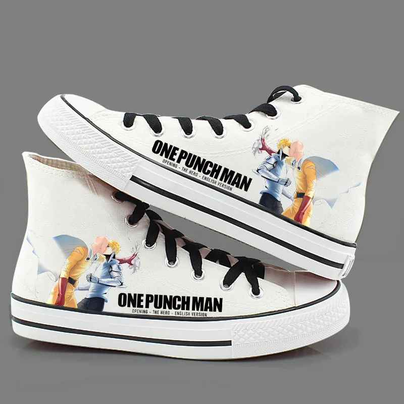 Холщовые ботинки из аниме ONE PUNCH-MAN Сайтама Genos tatsumaki plimsolls парусиновые в стиле