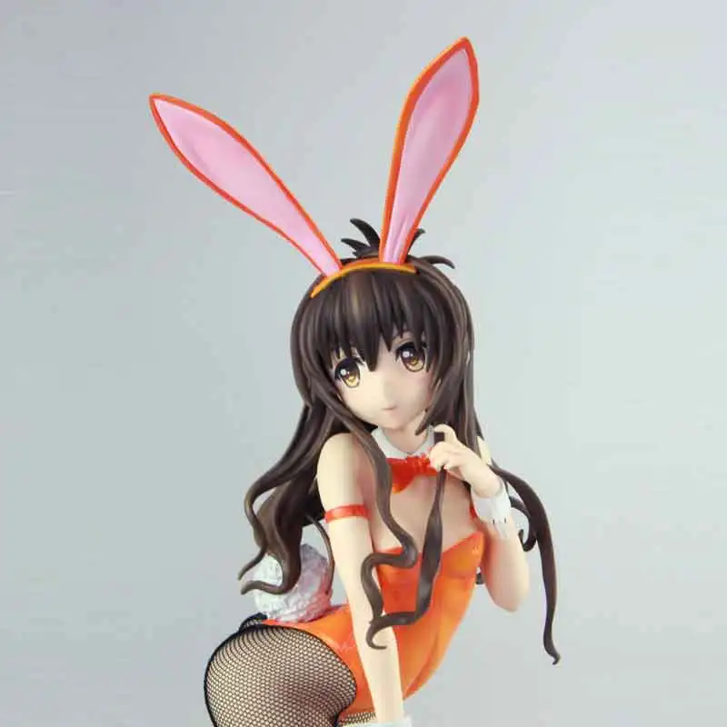 Новинка, чтобы LOVE-RU темноте-сексуальная фигурка MOMO BELIA DEVILUKE BUNNY VER. 1/4 ПВХ фигурка Микан Юки фигурка Модель Кукла