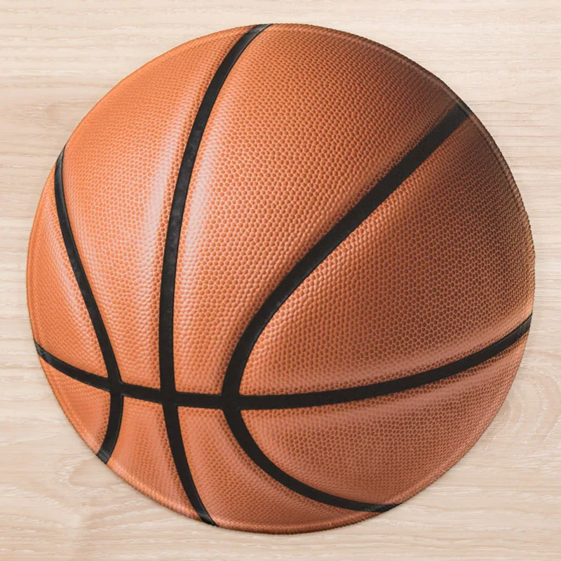 4mm Waterproof Basketball Basket Circle Round Lockrand Gaming Working Personalized Mouse Mice Pad Mat 22 25 30cm | Компьютеры и офис
