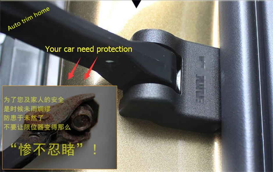 

Lapetus Plastic Inner Inner Door Check Arm Stop Rust Waterproof Protection Cover Kit For Skoda Octavia Fabia Rapid Superb Yeti