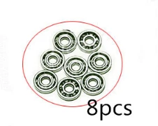 

JJRC H8C H8D DFD F182 F183 Quadcopter RC Helicopter Spare Parts 8pcs upgraded version bearing