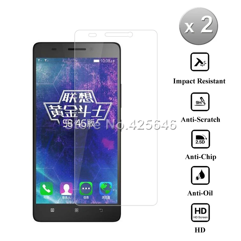 2 шт для lenovo A7600 S8 защитное стекло Премиум Закаленное стекло для lenovo Golden Warrior S8 A7600 Защитная пленка для экрана