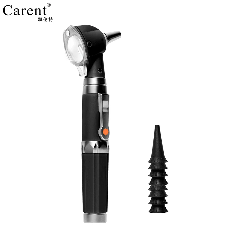 

Carent quality Professional otoskop Diagnostic ENT Kit Halogen Light Ear care Medical Portable Fiber Optic Otoscope