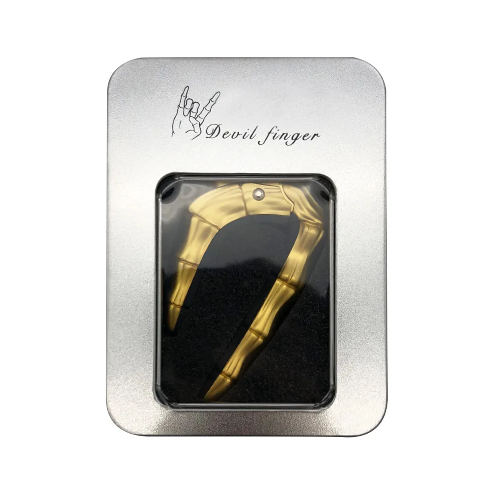 Gold with Box SLOZZ гитара с черепом Capo 6 струнная Акустическая классическая Электрогитара Бас аксессуары металлический капотраст гитара ra Finger Bone - Цвет: Gold with Box